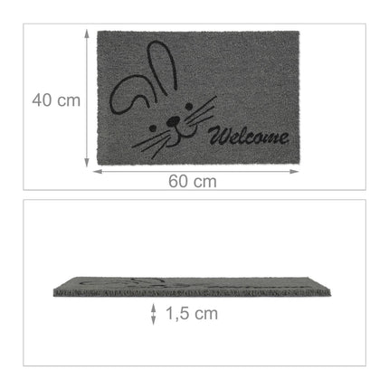 Rohožka z kokosového vlákna „Welcome“