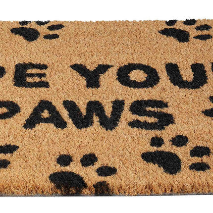 Rohožka z kokosového vlákna Wipe Your Paws