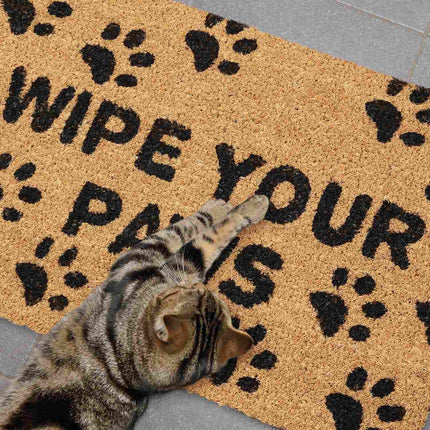 Rohožka z kokosového vlákna Wipe Your Paws