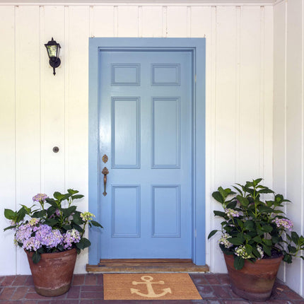 Doormat coconut fiber anchor
