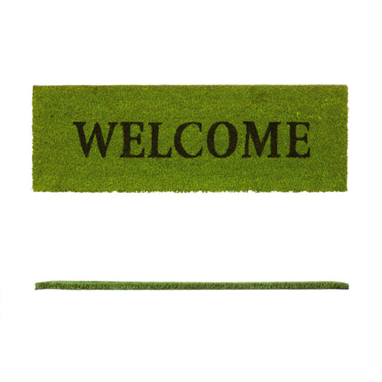 Rohožka z kokosového vlákna úzká „Welcome“