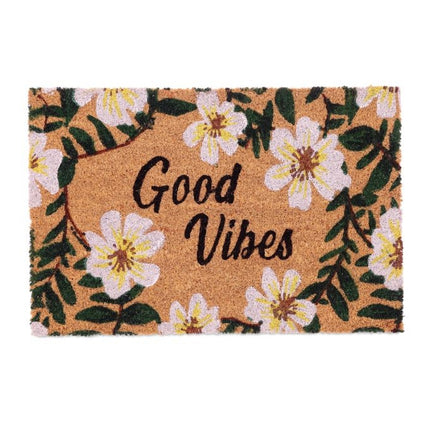 Kokosová rohožka květiny "Good Vibes