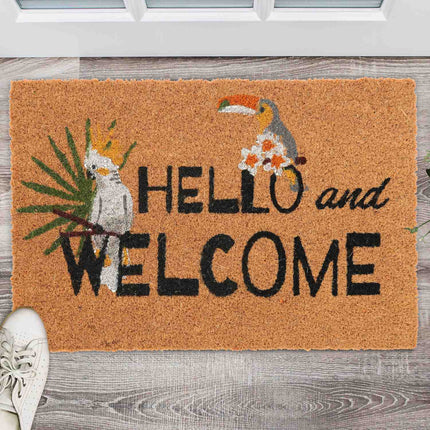 Rohožka kokosová „Hello and welcome