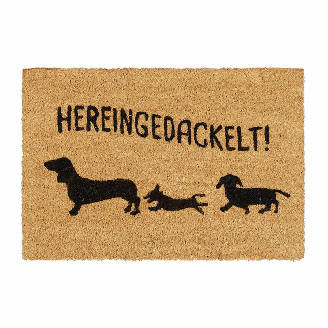 Rohožka kokosová „Hereingedackelt“