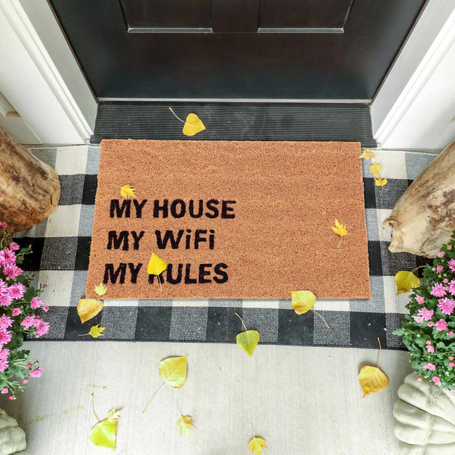 Rohožka kokosová „MY WiFi MY RULES“