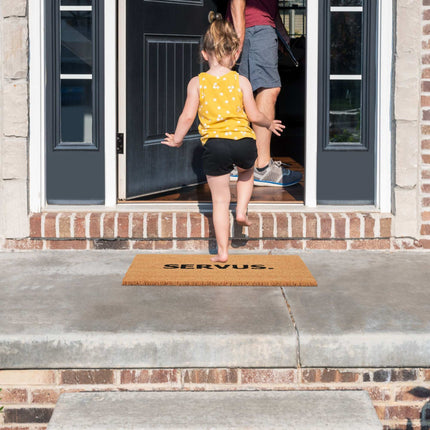 Door mat made of coconut Servus.