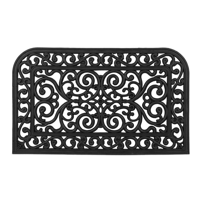 Gumová rohožka s ornamenty