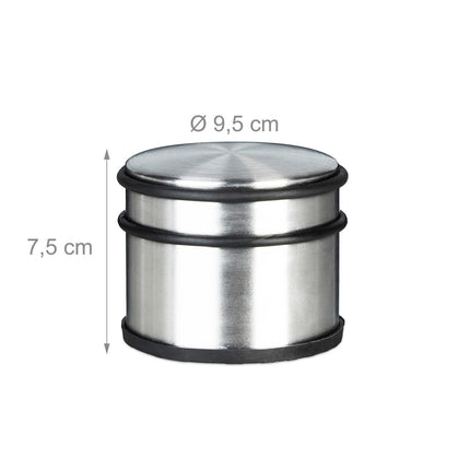 Door stop in stainless steel XL
