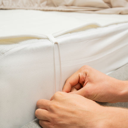 Dvojitá elektrická vyhřívaná podložka Blewarm InnovaGoods 60+60 W 140 x 160 cm bílá