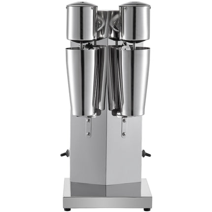 Double Head Milkshake Maker, Stainless Steel, 800ml Cup