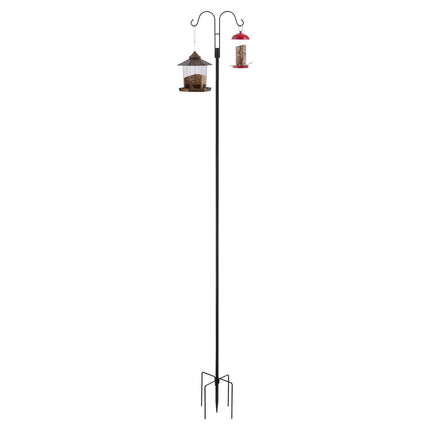 Double Shepherd Hooks 8-Pack, 92-Inch 19mm Steel Pole