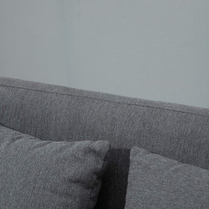 2místná pohovka Loveseat, hladký sametový polyester, nastavitelná podnožka