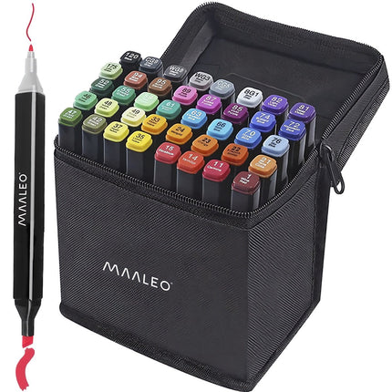 Oboustranné fixy/popisovače - 40 ks MAALEO 24102