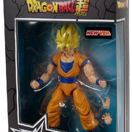Dragon Stars Poseable Figure With Accessories, 16 Cm - Super Saiyan Goku