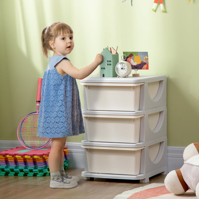 Chest of drawers for children - Toy arrangement, 3 levels