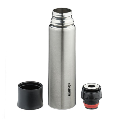 Nerezová lahev na pití 500 ml s kelímkem