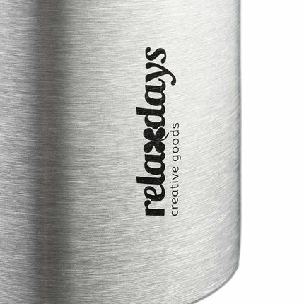 Nerezová lahev na pití 750 ml s kelímkem