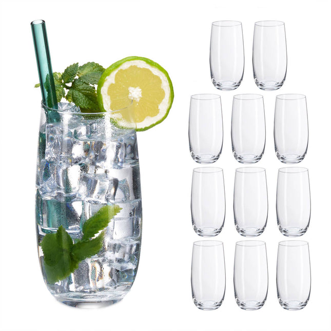 Drinking glasses 12-pack