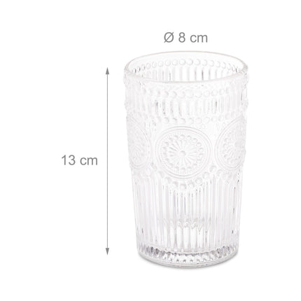 Sklenice vintage 40 cl, sada 4 ks