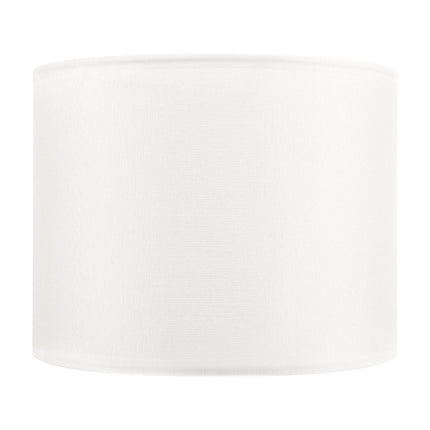 Drum Lamp Shades Set of 2, 16x16x12 in, Off-White Linen