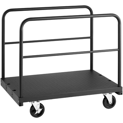 Drywall Cart Dolly, 1800 lb, 2-in-1 Steel Panel Truck
