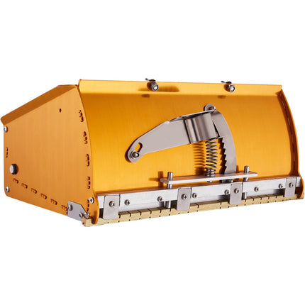 Drywall Flat Box, 10-Inch Aluminum, Mudguard, 2 Blades