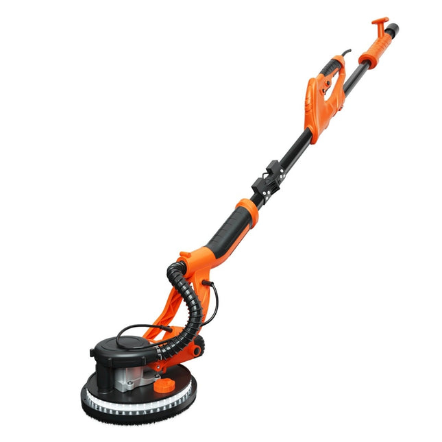 Bruska na sádrokarton 750W, automatické odsávání, LED, teleskopická rukojeť