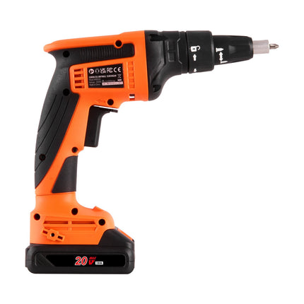 Drywall Screw Gun, 20V Brushless 4200 RPM, 2 Batteries