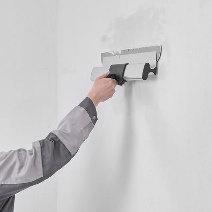 Drywall Skimming Kit, Telescopic Stainless Handle, No Blade