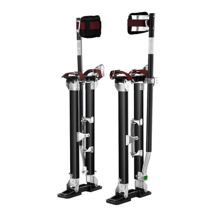 Drywall Stilts, Adjustable 24-40 In, Aluminum 228 Lb