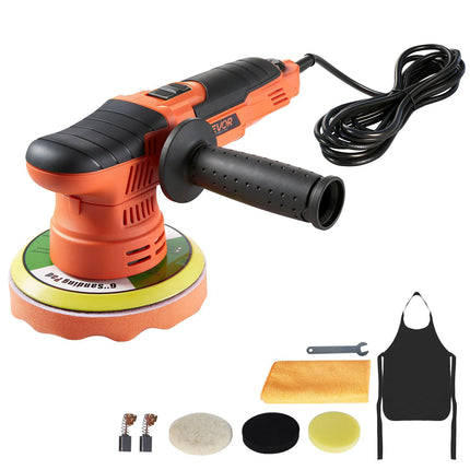 Dual Action Random Orbital Polisher, 150mm 650W 6-Speed