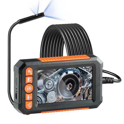 Dual-Lens Endoscope Camera, 5m Cable, 4.3in IPS Screen