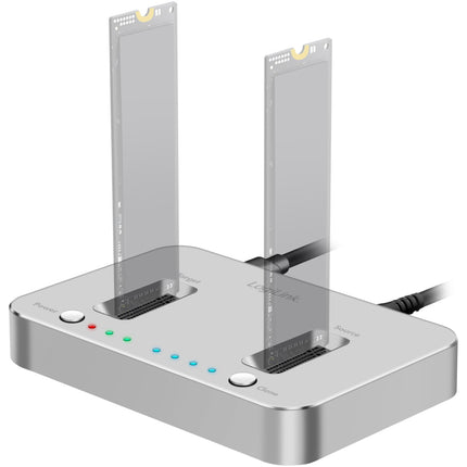 Dokovací stanice pro dva M.2 NVMe SSD, USB 3.2 Gen 2