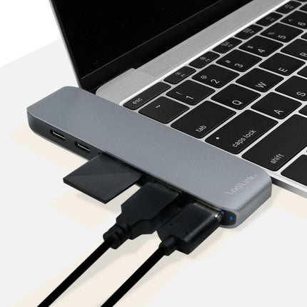Hub 7 v 1 se dvěma USB-C, PD 100W