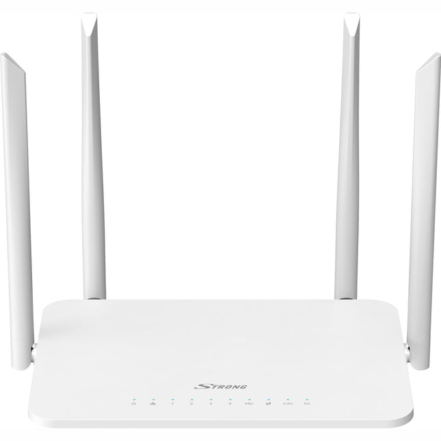 Dvoupásmový Wifi router 1200Mbit, 4x Gigabit LAN