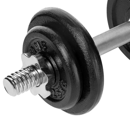Kurzhantel-Set mit Koffer, 20 kg, verstellbare Hantelscheiben