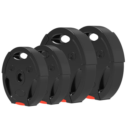 Sada závaží k činkám, 2 x 2.5kg/5kg, pro tyč 2.5cm