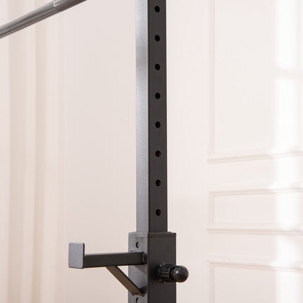 Nastavitelný stojan na činky a osy, 105-160 cm, nosnost 150 kg