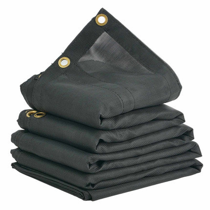 Dump Truck Mesh Tarp 7 x 18 Ft, PVC-Coated, Grommets