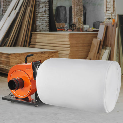 Dust Collector 1HP, 460 CFM, 80L Bag, 2.5 Micron