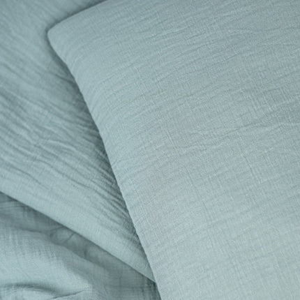 Duvet cover Crib Muslin Frosty Green