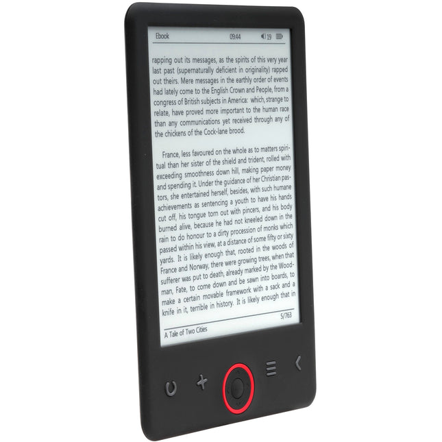 Čtečka e-knih E-Ink, displej 6"", 4GB paměť, baterie 20h