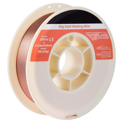 ER70S-6 Solid MIG Welding Wire, 0.6mm 4.5kg