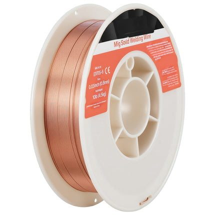 ER70S-6 Solid MIG Welding Wire, 0.8mm 4.5kg Spool