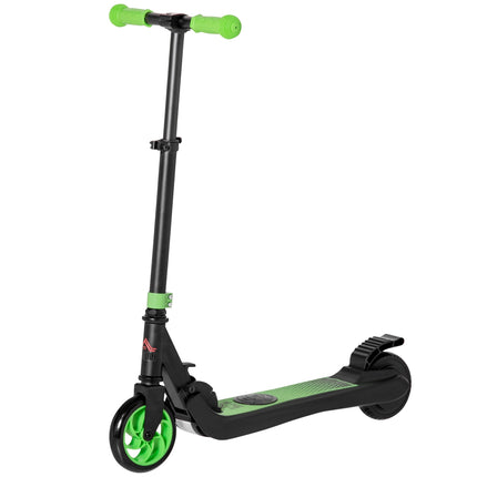 Elektrická koloběžka 120W motor, dojezd 6 km, max. 8 km/h, od 6 let, zelená+bílá