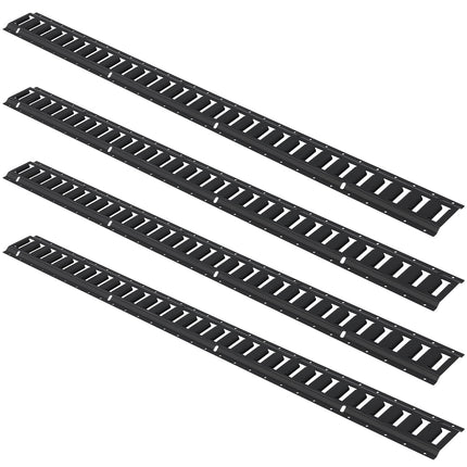 E-Track Tie Down Rail Kit – 5 ft Steel, 4 Pack, 2000 lb
