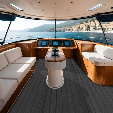 EVA Foam Boat Decking, Non-Slip Self-Adhesive 94.5 x 17.7 in