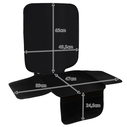 Eco-leather car seat mat 24572