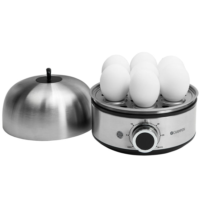 Vařič vajec s časovačem na 7 vajec EB600 nerez