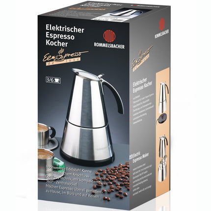 Kávovar ElPresso Deluxe Suede EKO 366/E nerez